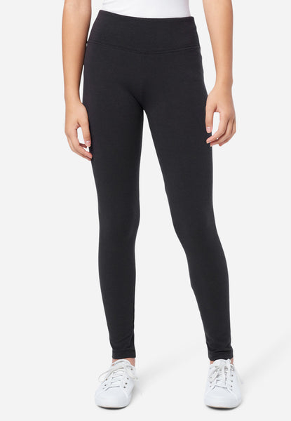 Girl's Justice Active Sport Leggings Size 10 Black Silver Leopard Print  Pants