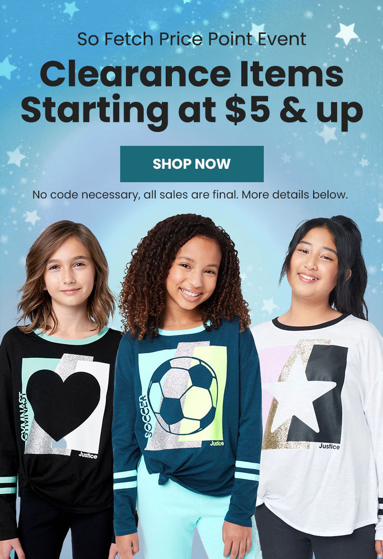 Justice Clothing for Girls Now Available at Walmart (Starting at $7!)