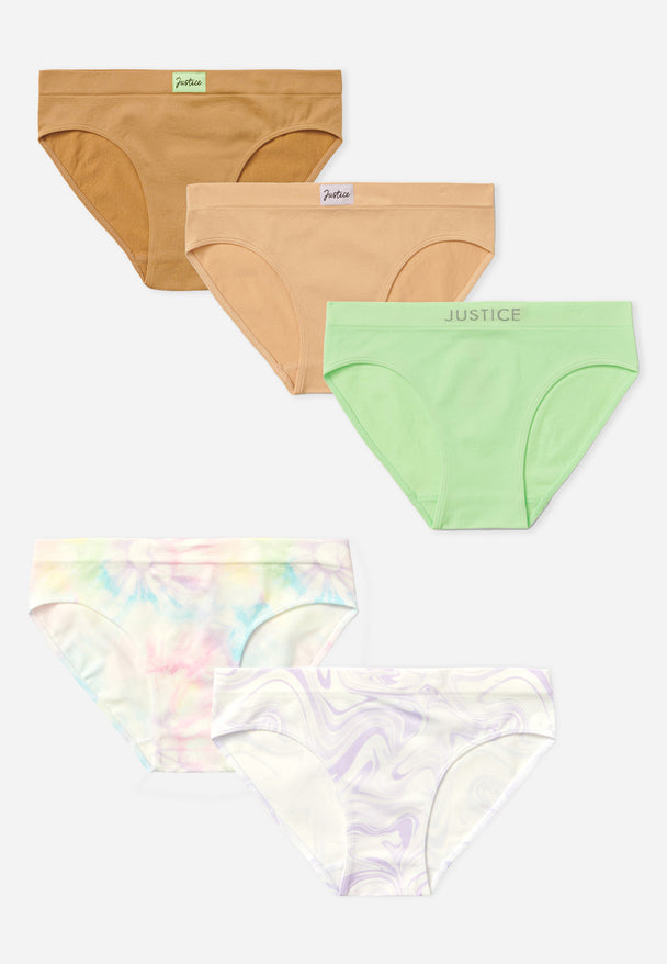 New Justice Girls Underwear Multiple Patterns & Sizes Soft Bikini Panty